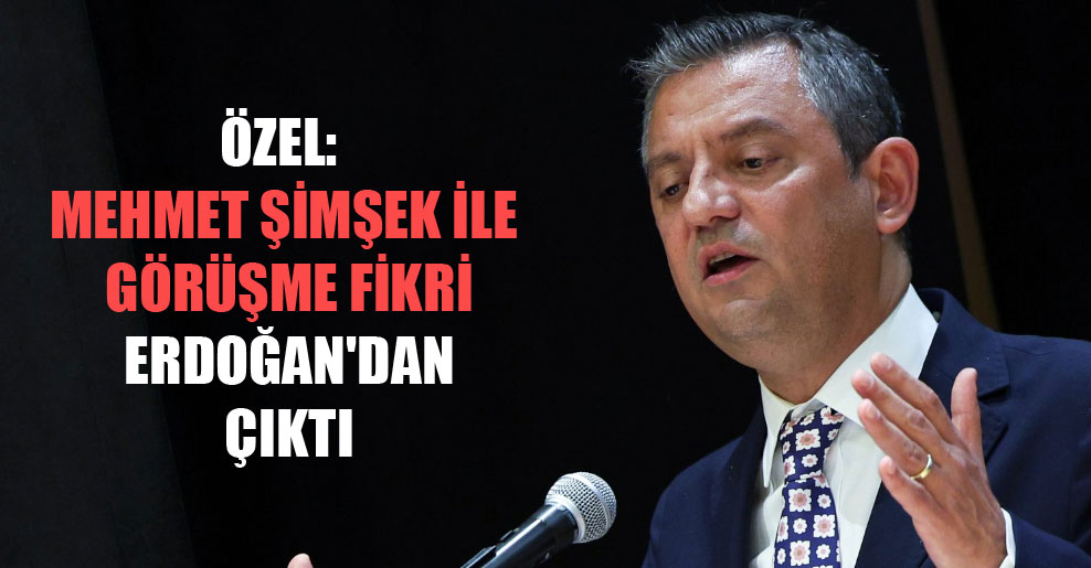 Özel: Mehmet Şimşek ile görüşme fikri Erdoğan’dan çıktı
